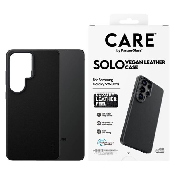 CARE by PanzerGlass Solo Case Black Samsung New Galaxy S26 Ultra | PanzerGlass