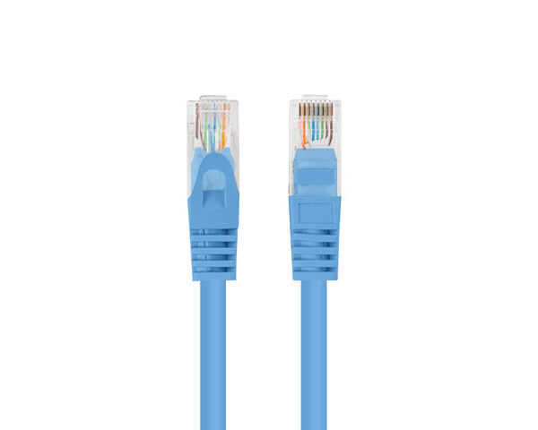 Lanberg Patchcord CAT.5E UTP 1.5M fluke passed 10-pack, Blue | PCU5-20CC-0150-B