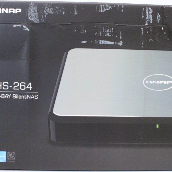 SALE OUT. | QNAP | 2-Bay SATA fanless home NAS | HS-264 | Up to 2 SATA 6Gb/s, 3Gb/s | Intel Celeron | N5105 4-core/4-thread | Processor frequency 2.9 GHz | 8 GB | N/A | DAMAGED PACKAGING, DEMO