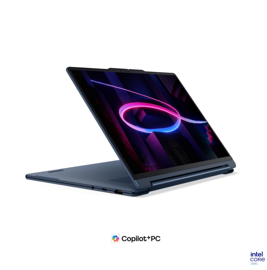 Lenovo Yoga 9 2-in-1 14IPH11 Intel | Cosmic Blue | 14 " | OLED | Touchscreen | 2.8K WQXGA+ | 2880 x 1800 pixels | Intel Core Ultra 7 | 355 | 32 GB | Soldered LPDDR5X | Solid-state drive capacity 1000 GB | Intel Graphics | Windows 11 Home | 802.11be | Bluetooth version 5.4 | Keyboard language Nordic | Keyboard backlit | Warranty 24 month(s) | Battery warranty 12 month(s) - Image 5