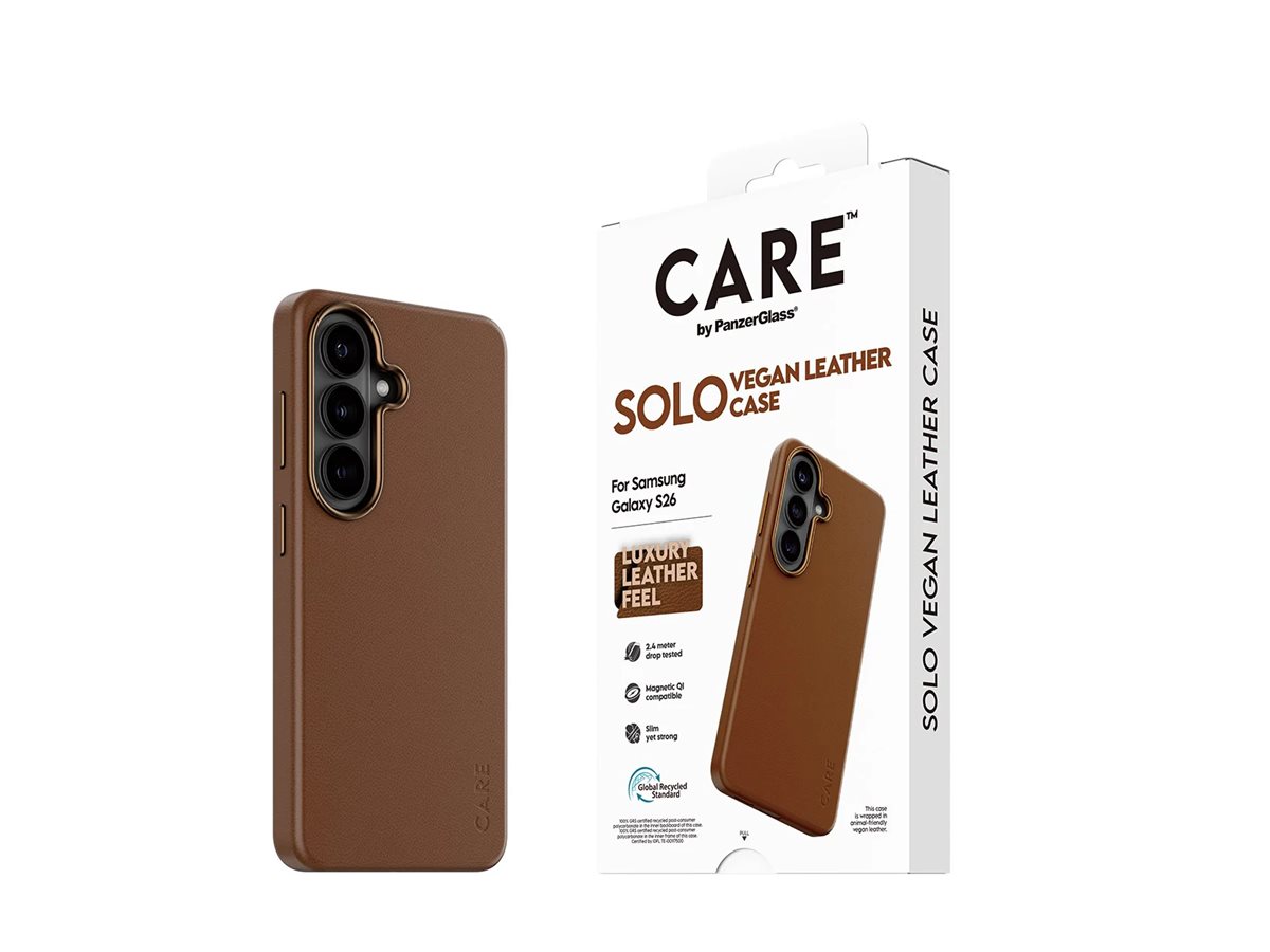 CARE by PanzerGlass Solo Case Brown Samsung New Galaxy S26 | PanzerGlass - Image 4