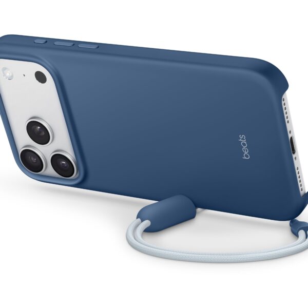 Apple iPhone 17 Pro Max Kickstand Case with MagSafe and Camera Control - Bedrock Blue | Apple