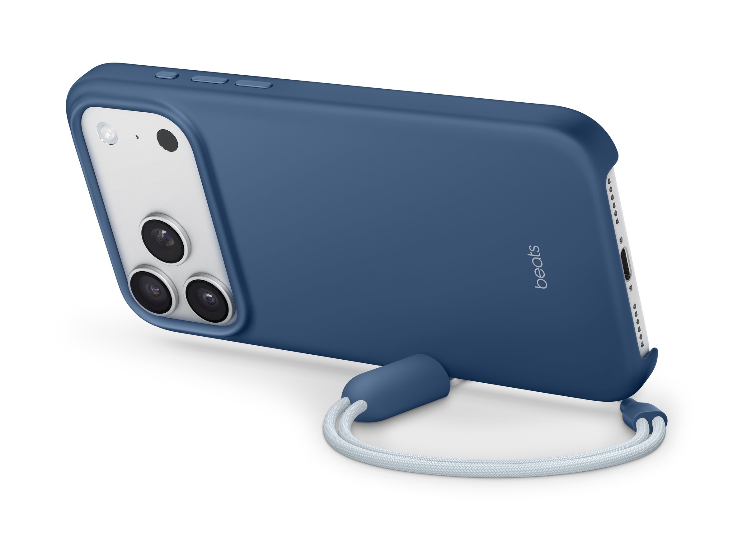 Apple iPhone 17 Pro Max Kickstand Case with MagSafe and Camera Control - Bedrock Blue | Apple