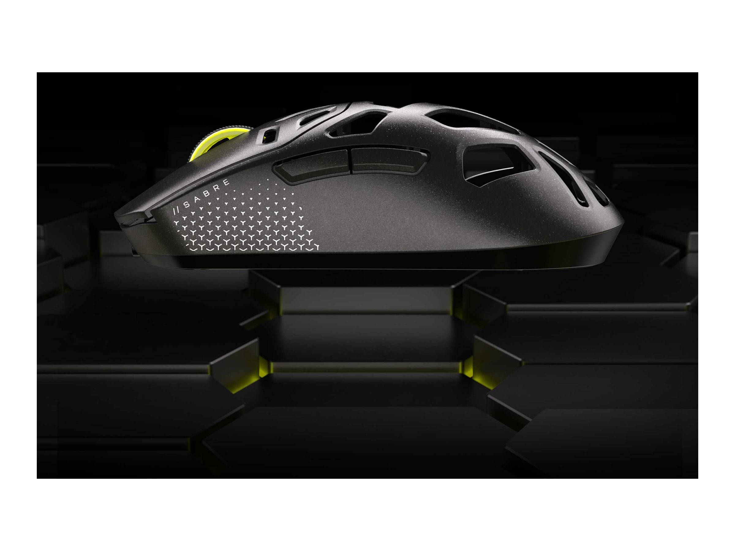 Corsair SABRE V2 PRO | Gaming Mouse | Wireless/Wired | 2.4GHz, Bluetooth, USB-C | Black - Image 16