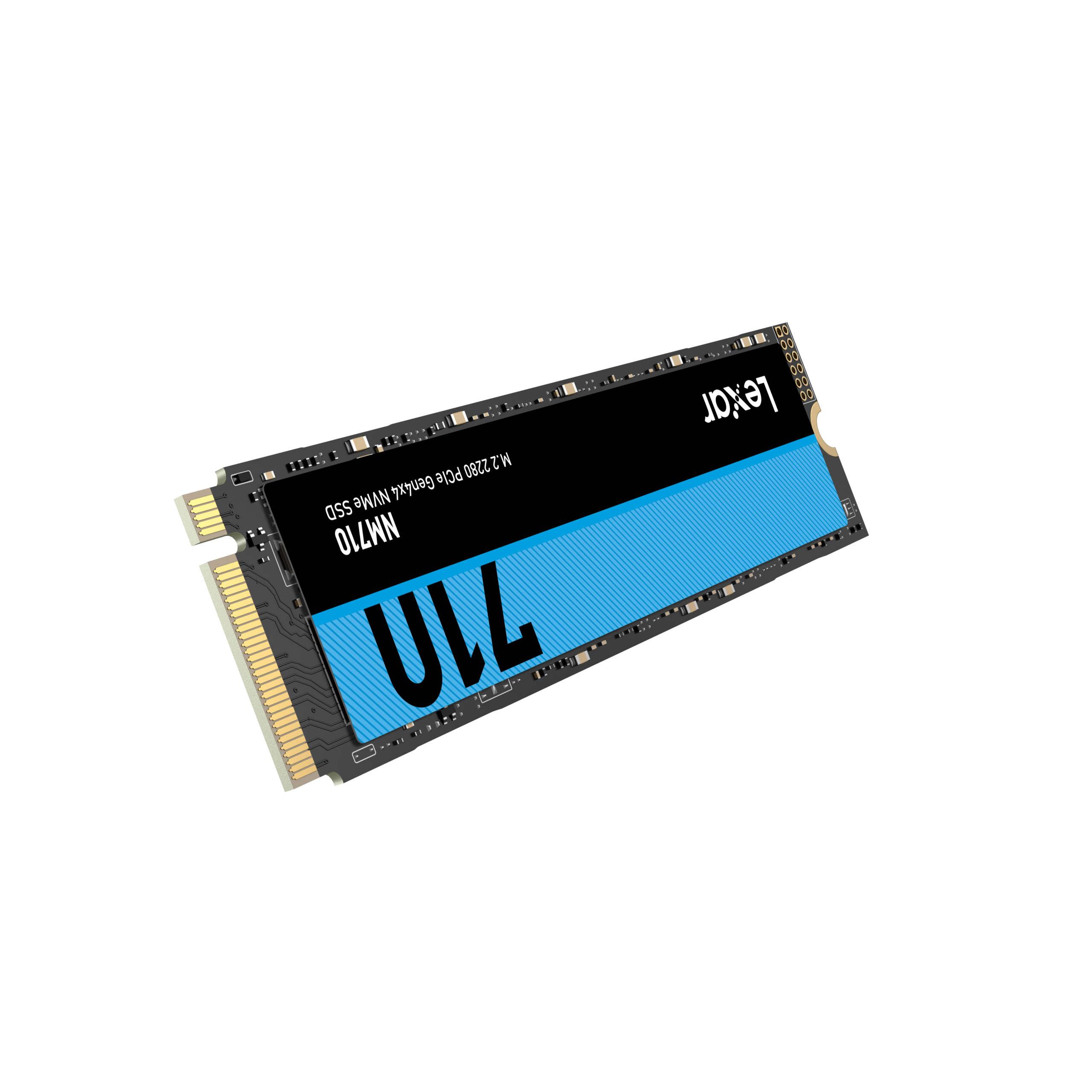 Lexar | M.2 NVMe SSD | NM710 | 500 GB | SSD form factor M.2 2280 | Solid-state drive interface PCIe Gen4x4 | Read speed 5000 MB/s | Write speed 2600 MB/s - Image 7