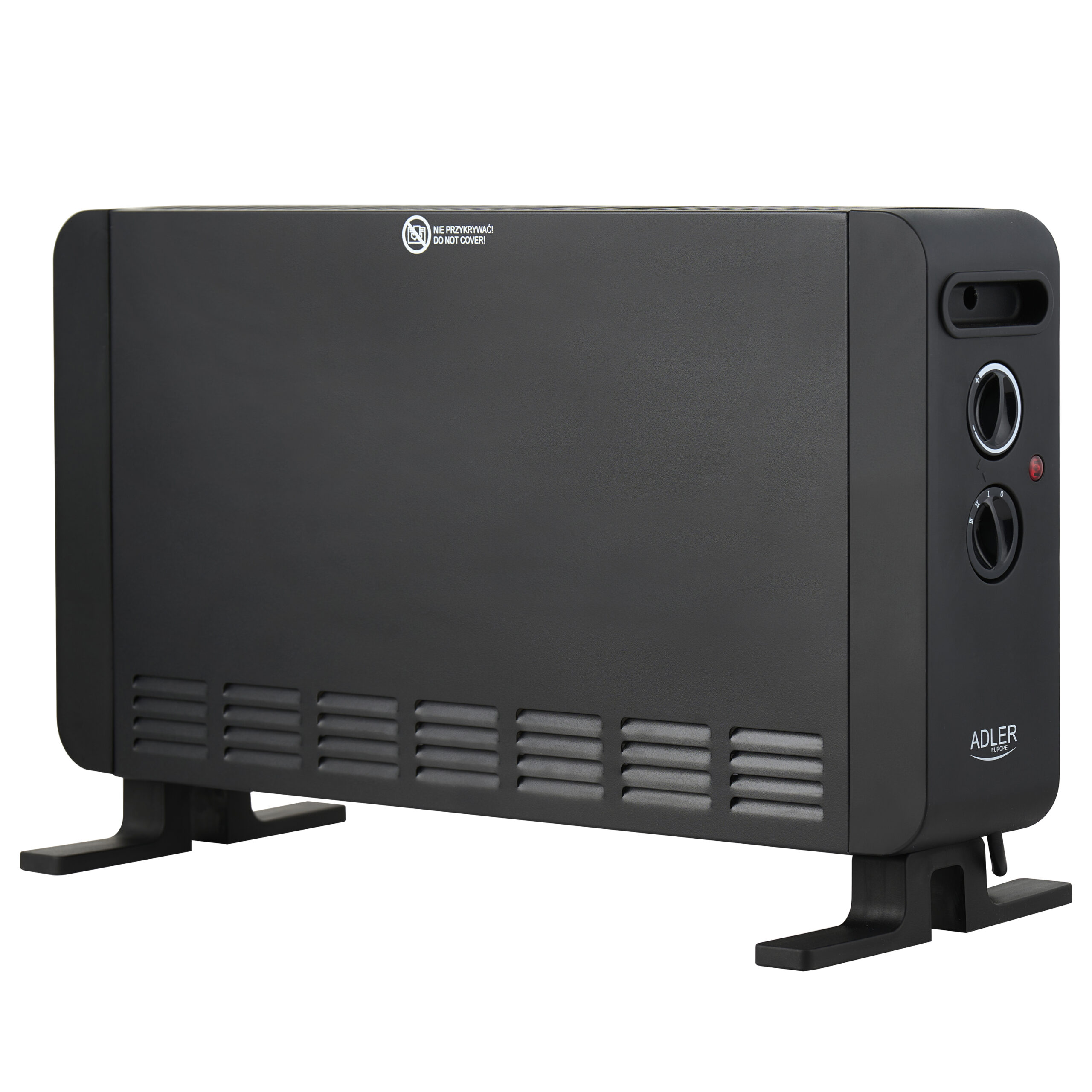 Adler Heater | AD 7764 | Convector | 2000 W | Number of power levels 3 | Black