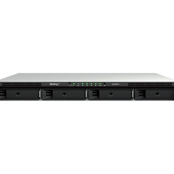 Synology RS826RP+ RackStation | AMD Ryzen | V1500B | 4 GB | AC 100-240 V | Black