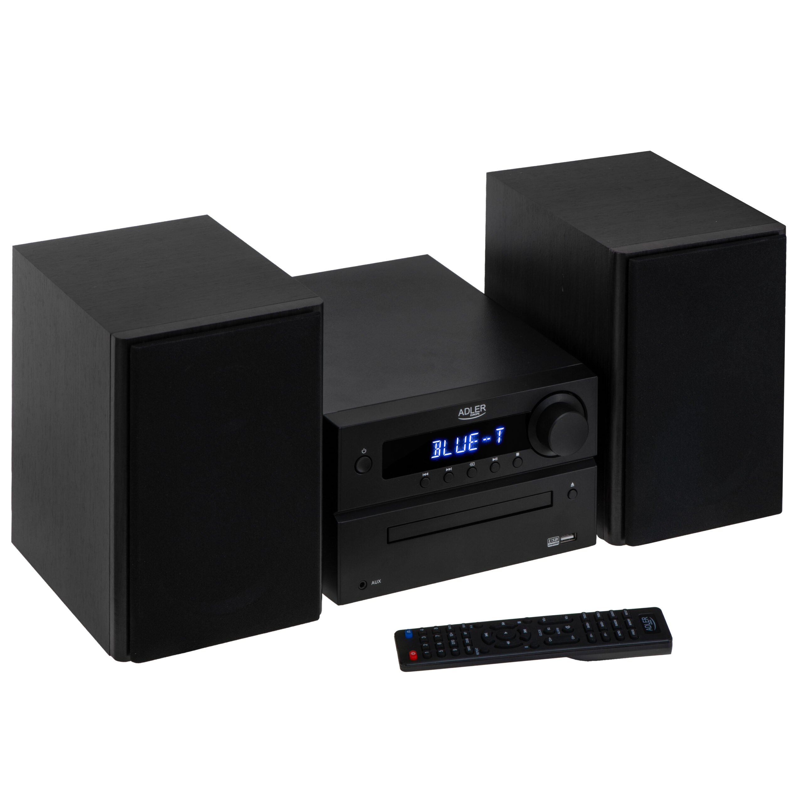 Adler | Mini Hi-Fi Stereo System | AD 1917 | Speakers | USB connectivity | Bluetooth | FM - Image 2