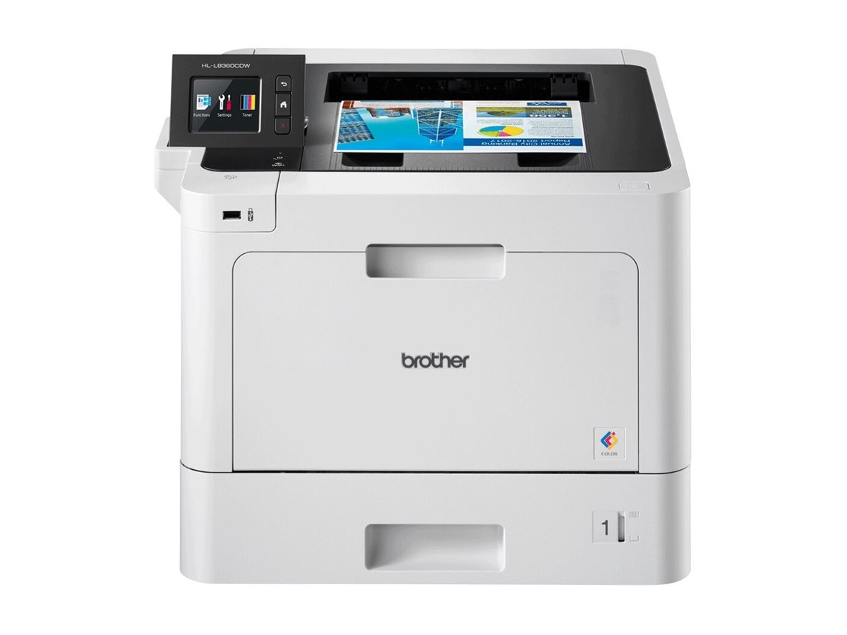 Brother HL-8360CDW | Colour | Laser | Color Laser Printer | Wi-Fi | Maximum ISO A-series paper size A4 - Image 4