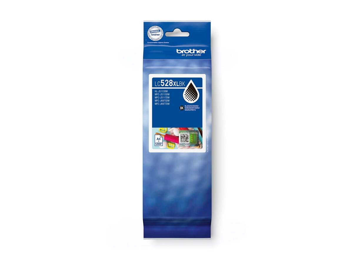 Brother LC528XLBK Black Ultra High Yield Inkjet Cartridge | Brother - Image 2