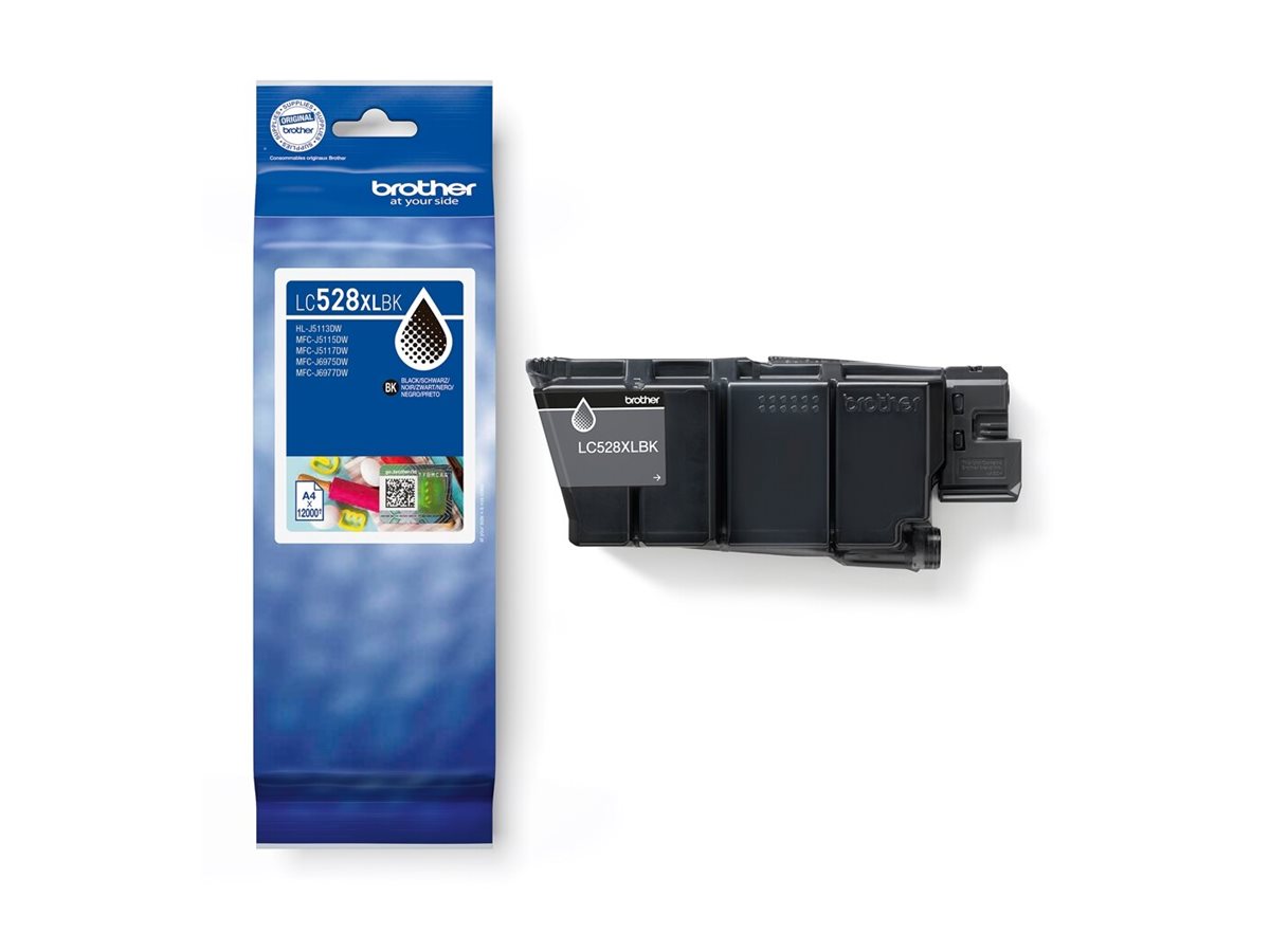 Brother LC528XLBK Black Ultra High Yield Inkjet Cartridge | Brother - Image 4