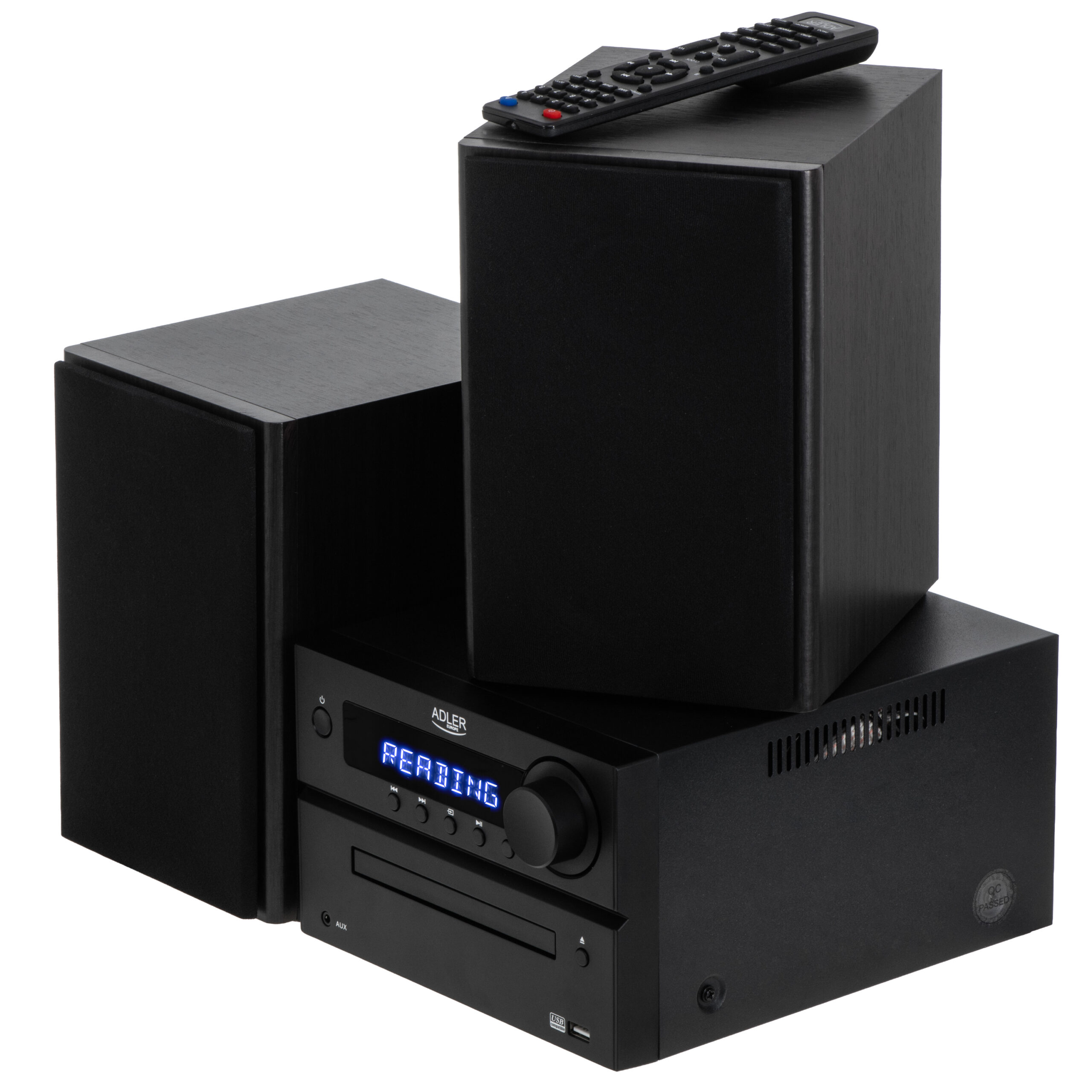 Adler | Mini Hi-Fi Stereo System | AD 1917 | Speakers | USB connectivity | Bluetooth | FM - Image 3
