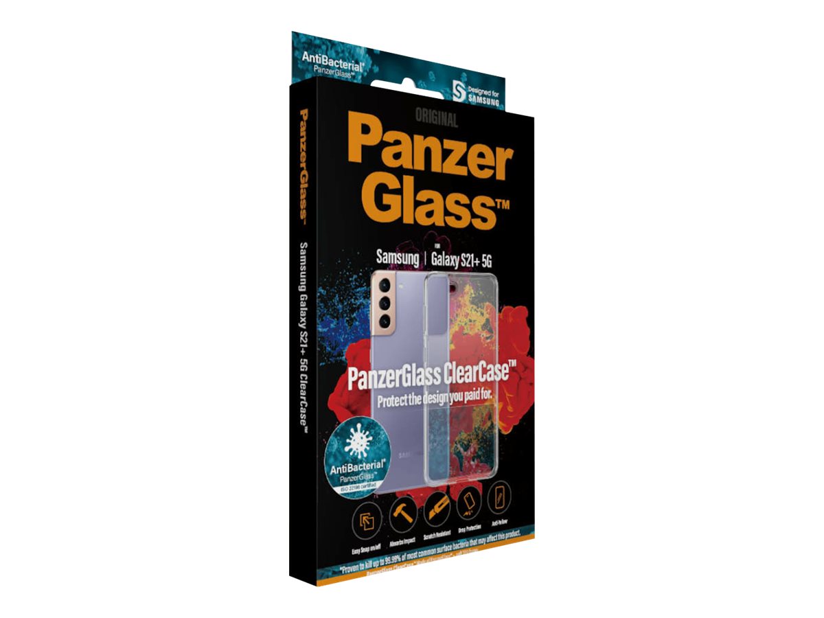 PanzerGlass | ClearCase | Case | Samsung | Galaxy S21+ Series | Thermoplastic polyurethane (TPU) | Clear | Anti yellow; Scratch resistant; Anti greasy; Anti Ageing; AntiBacterial - Image 19