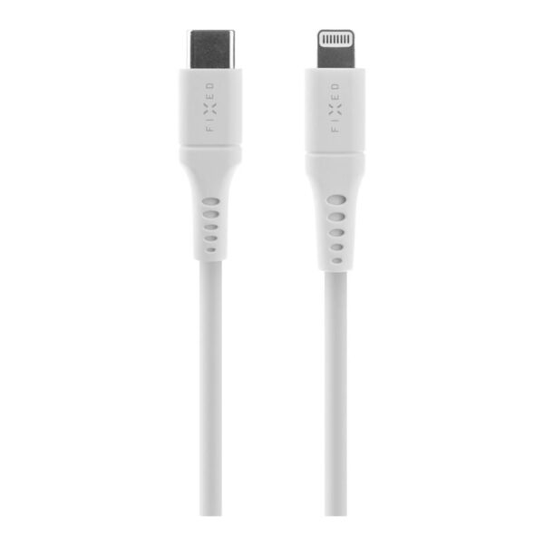 Fixed | Liquid Silicone Cable USB-C/Lightning, 2 m | FIXDLS-CL2-WH