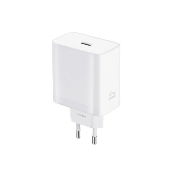 OPPO SUPERVOOC 80W adapter (White), OSAB7CF3AE
