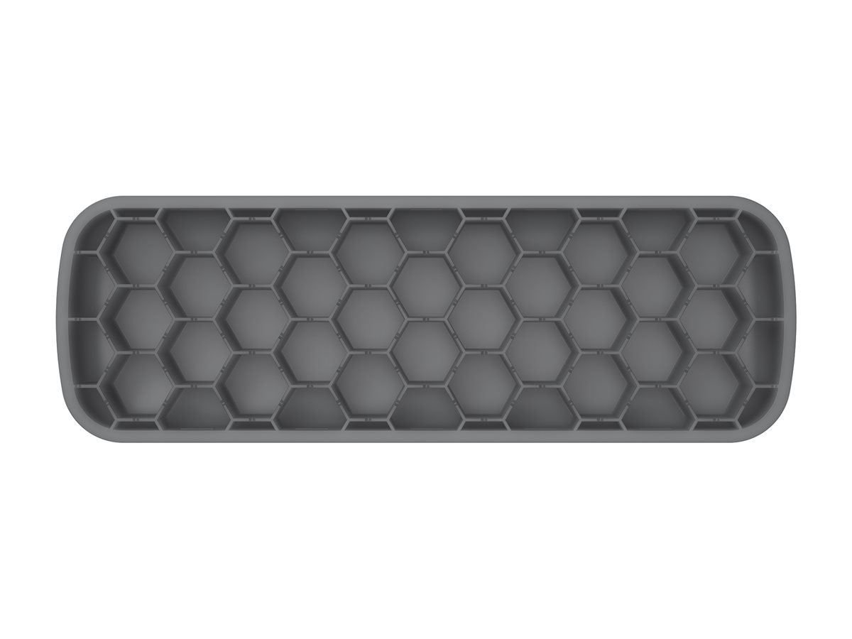 Fellowes | Breyta Palm Wrist Rest | Grey - Image 8