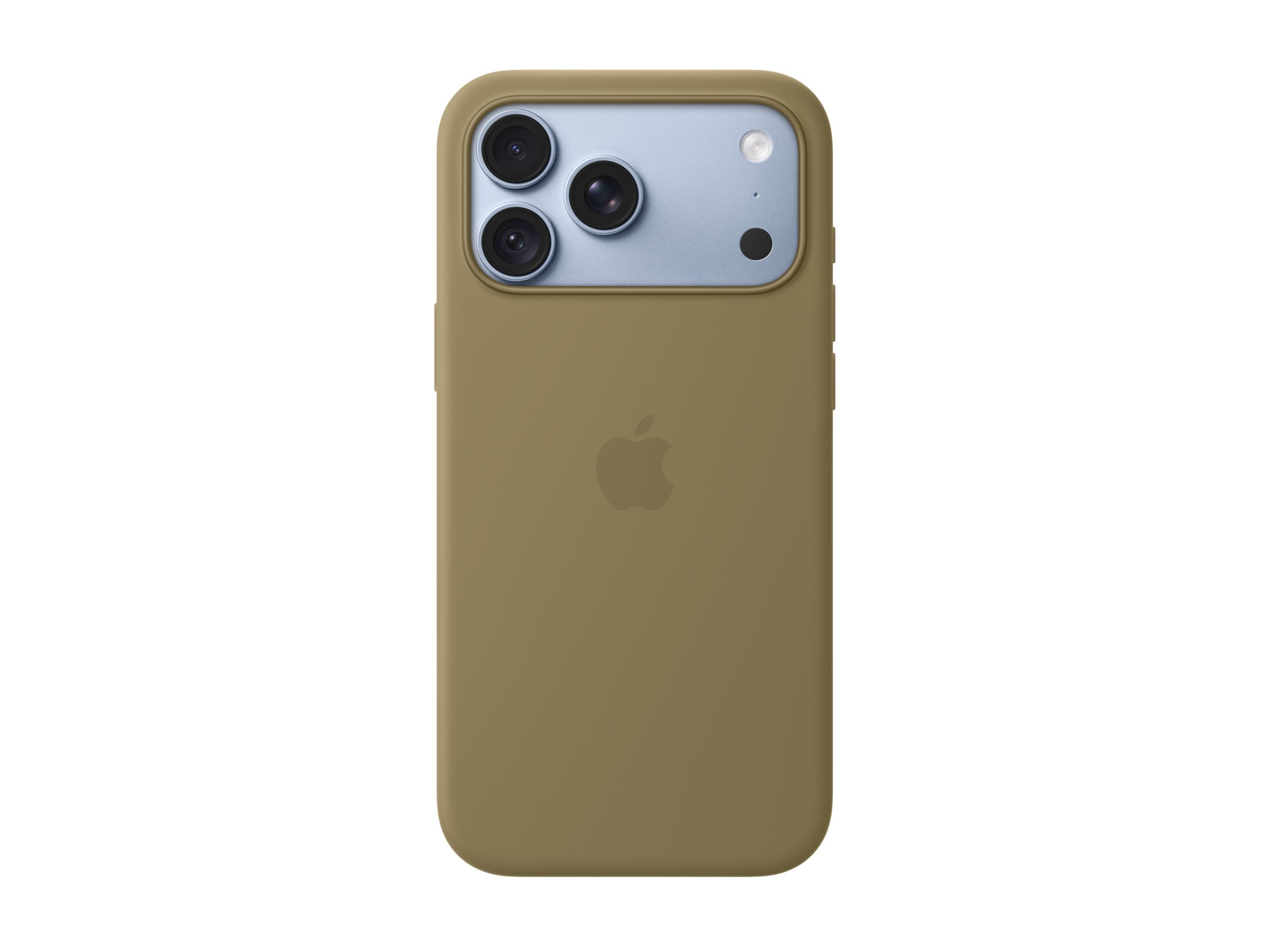 APPLE iPhone 18 Pro Max Silicone Case with MagSafe - Olive | Apple - Image 3