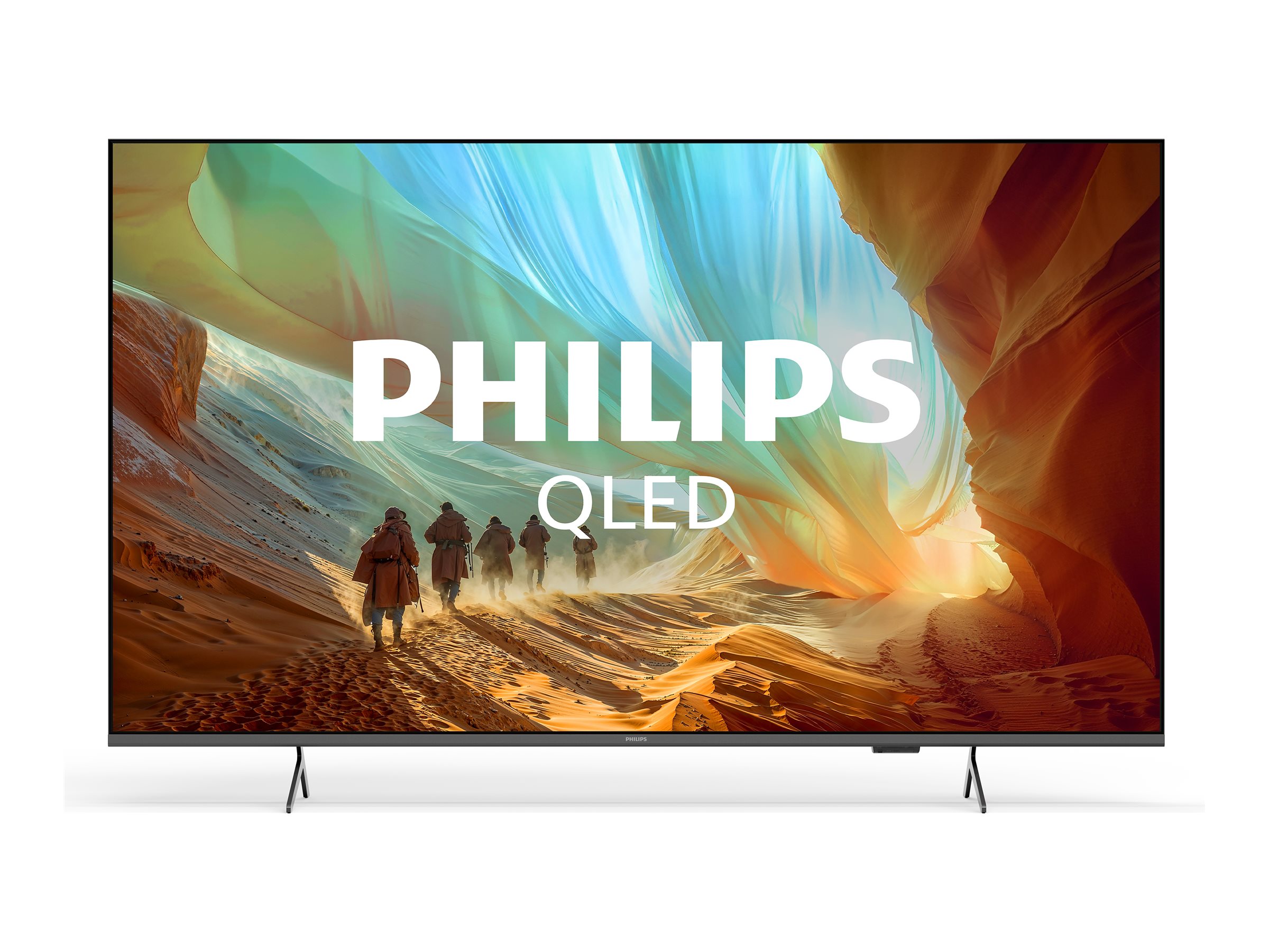 Philips 4K QLED Ambilight TV | 75PQS7801/12 | 75" | Smart TV | Titan OS | UHD | Black - Image 2