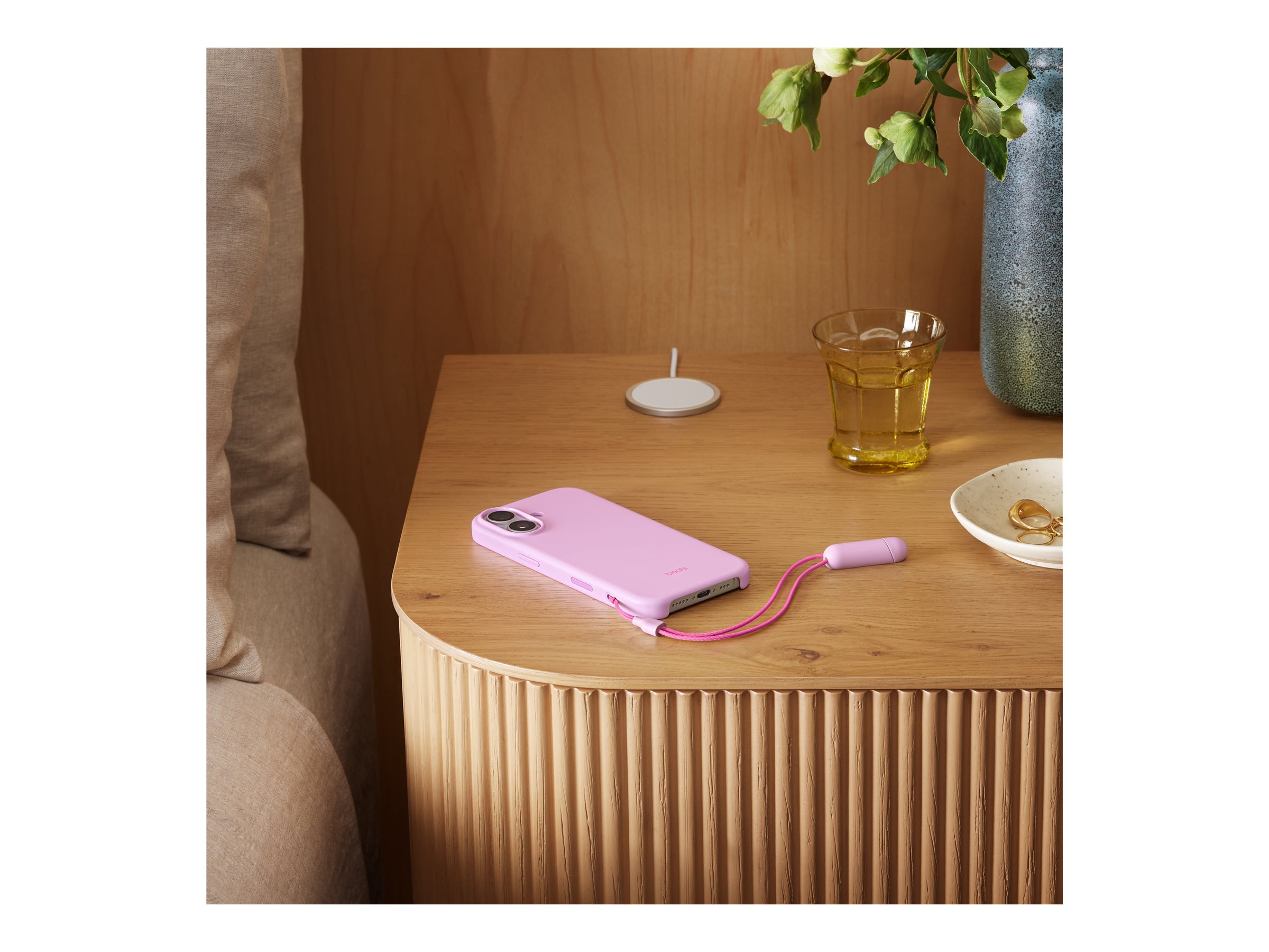 Apple iPhone 17 Kickstand Case with MagSafe and Camera Control - Pebble Pink | Apple - Image 4