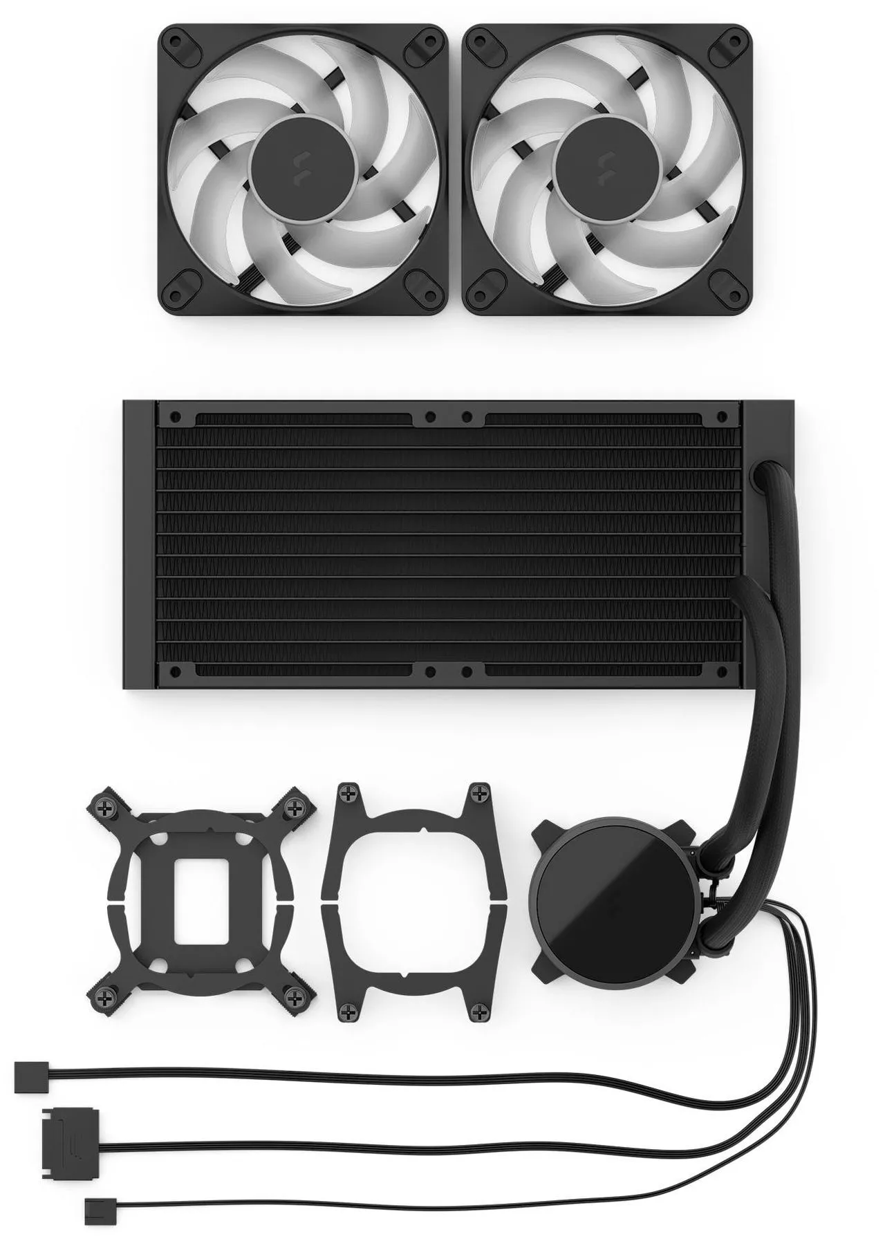 Fractal Design Water Cooling | Radius 240 RGB | Black | Intel, AMD - Image 7