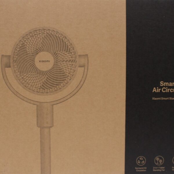 SALE OUT. Smart Standing Air Circulation Fan EU | Stand Fan | Diameter 32 cm | Number of speeds 100 | Oscillation | White | DEMO