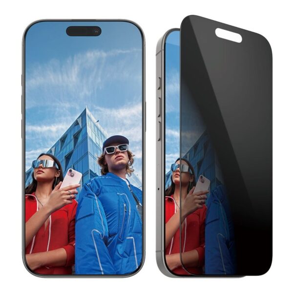 PanzerGlass Screen protector | Apple | iPhone 16 Pro | Glass | Black | Ultra-Wide Fit