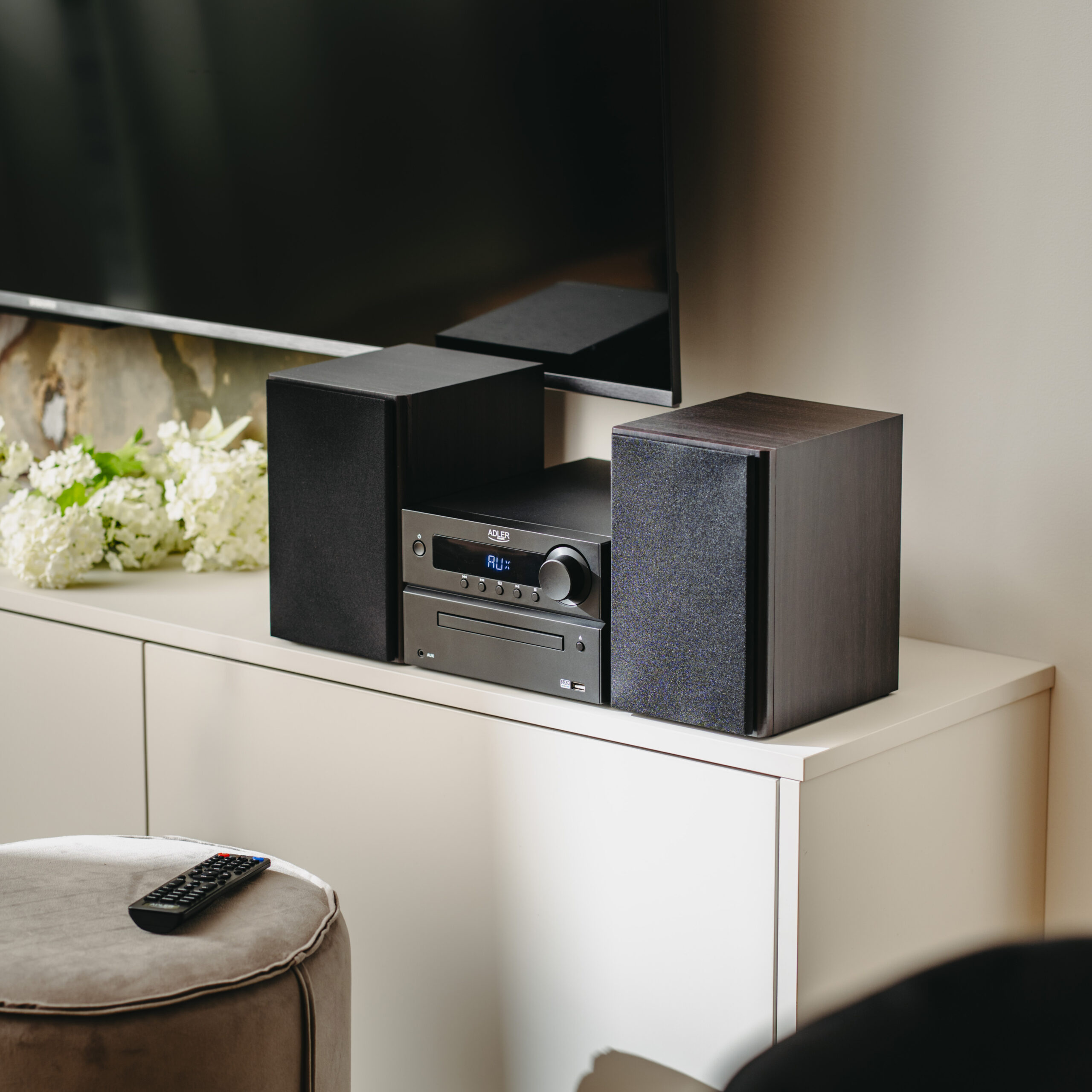 Adler | Mini Hi-Fi Stereo System | AD 1917 | Speakers | USB connectivity | Bluetooth | FM - Image 9