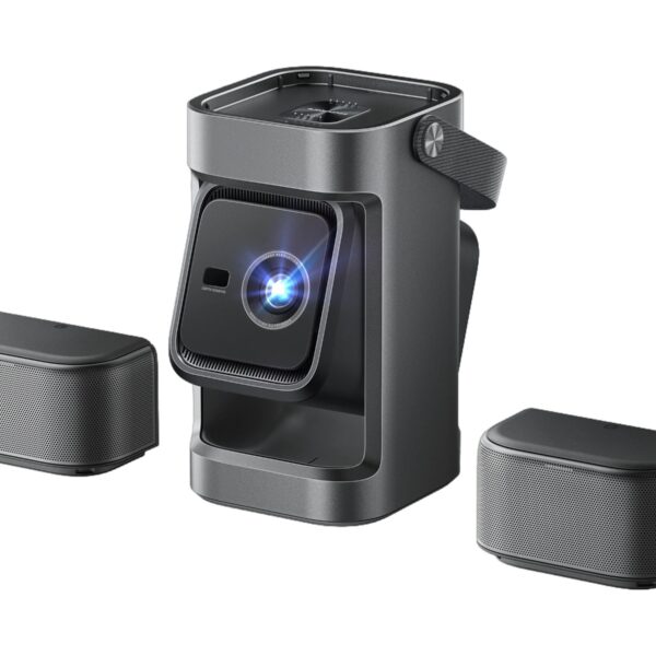 Anker Nebula Nebula P1 Portable Projector with Detachable Speakers | Full HD (1920x1080) | 650 ANSI lumens | Grey