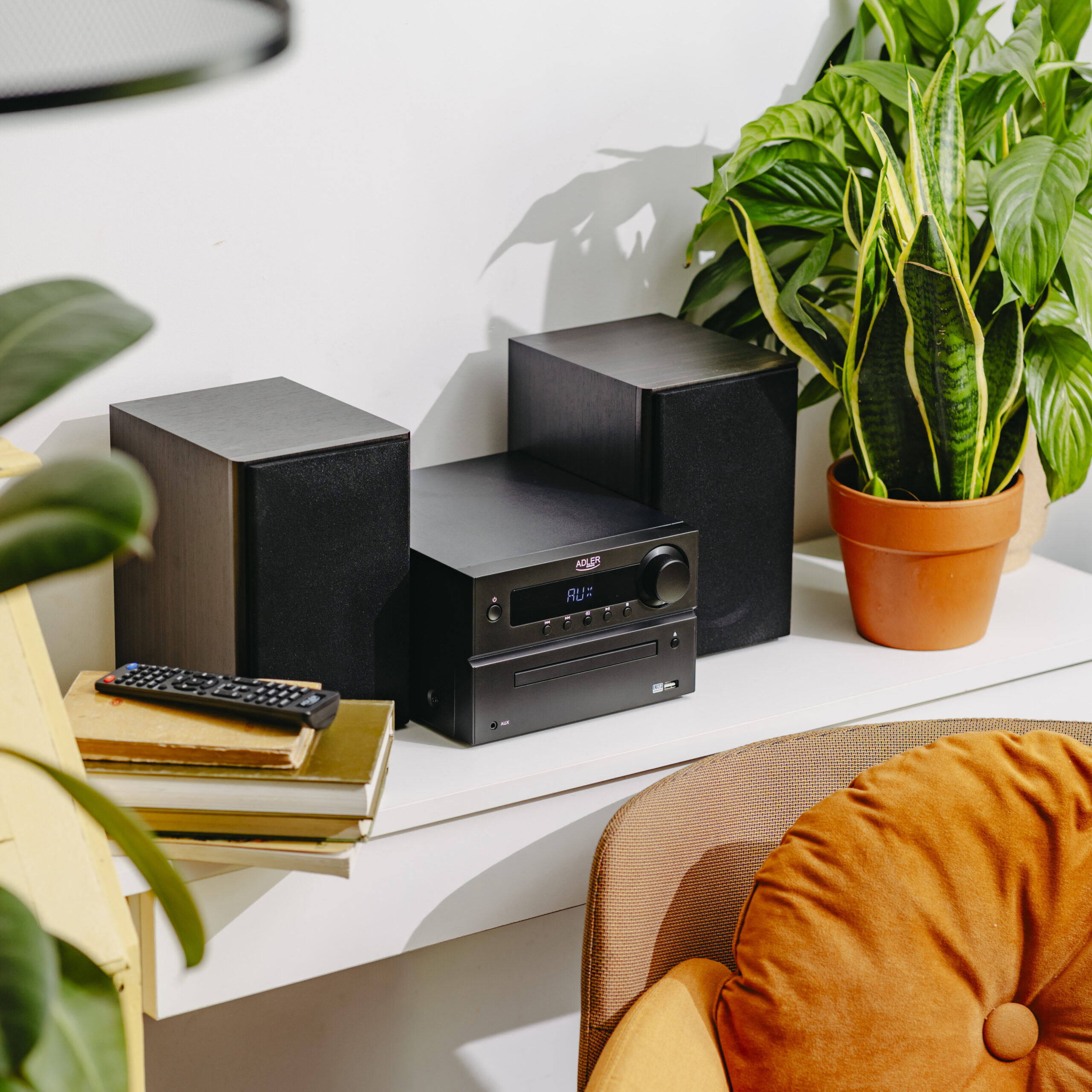 Adler | Mini Hi-Fi Stereo System | AD 1917 | Speakers | USB connectivity | Bluetooth | FM - Image 10