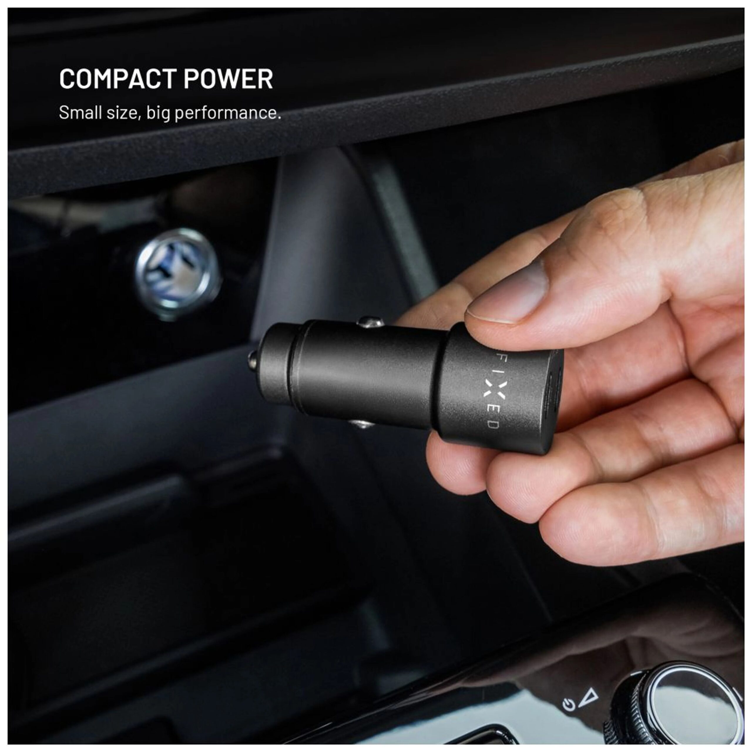 Fixed Dual USB-C Car Charger, 65W, PD 3.0 - Image 4