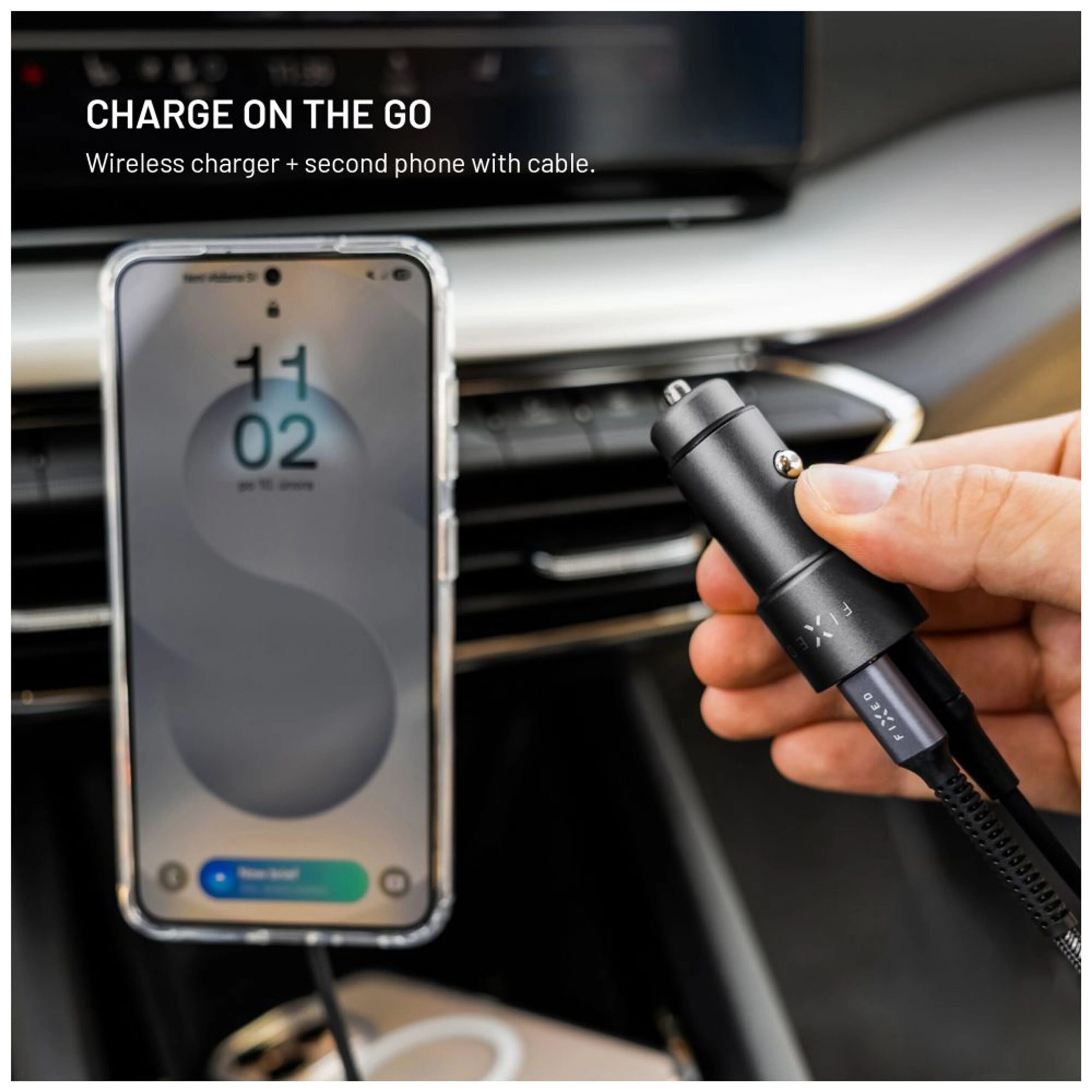 Fixed Dual USB-C Car Charger, 65W, PD 3.0 - Image 6