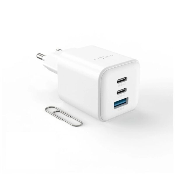 Fixed Mini 2x USB-C and USB GaN Charger 65W
