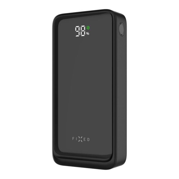 Fixed Power Bank Zen2 20 with LCD Display and PD 20W Output | 20000 mAh | Black