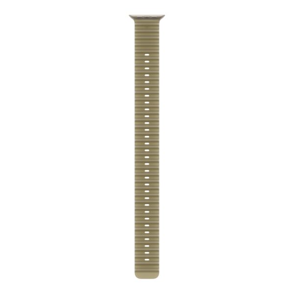 APPLE 49mm Translucent Kelp Ocean Band Extension - Natural Titanium Finish | Apple
