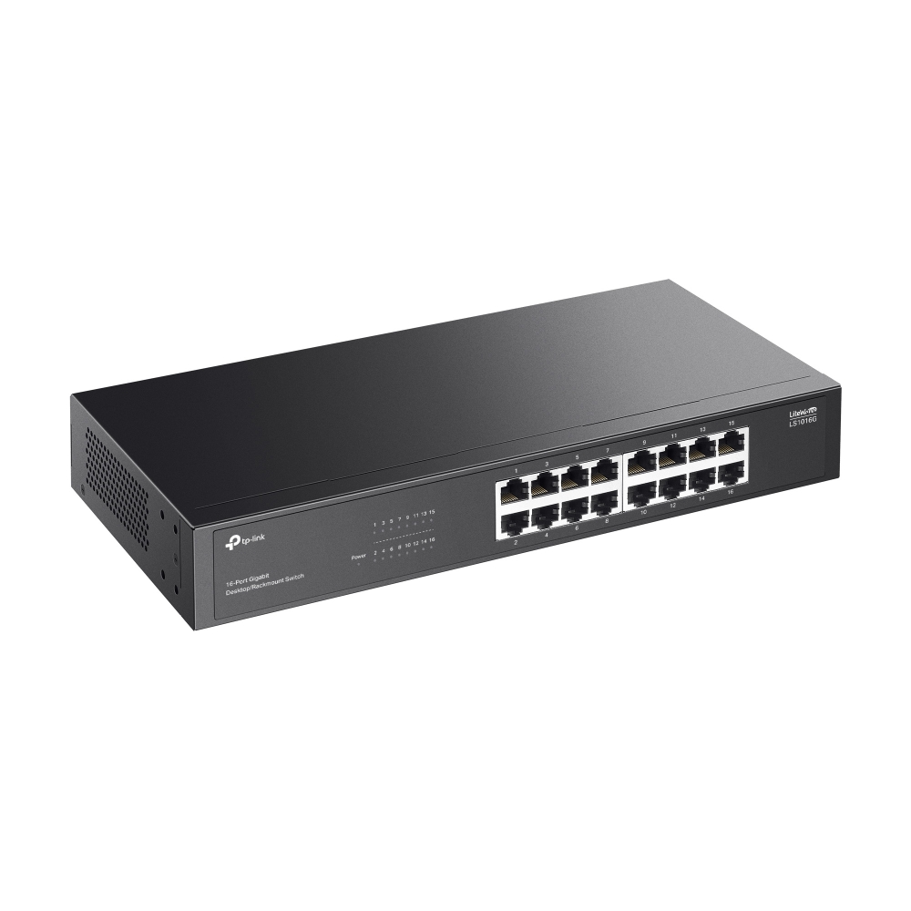 TP-LINK 16-Port Gigabit Switch | LS1016G | Unmanaged | Desktop/Rack-mountable - Image 4
