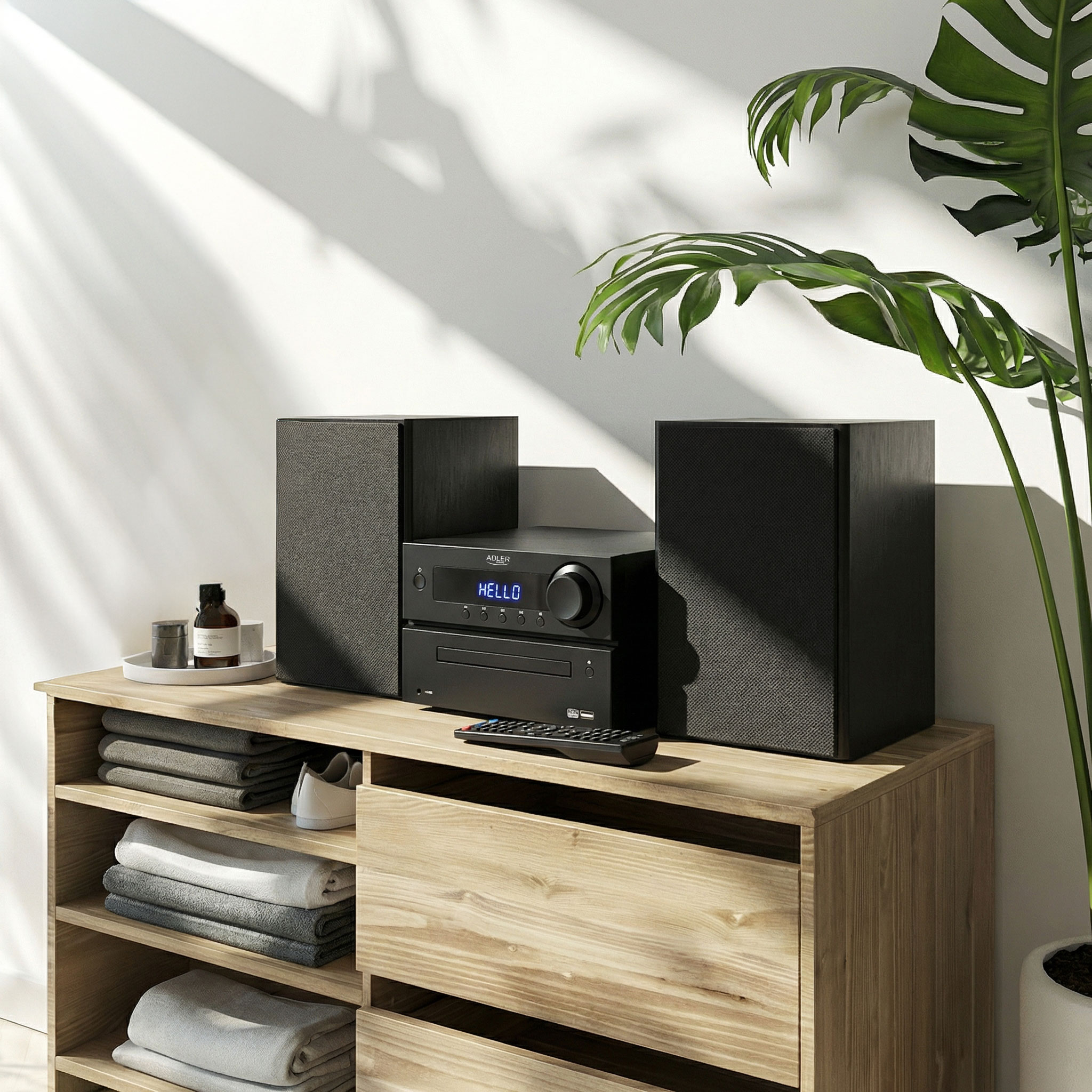 Adler | Mini Hi-Fi Stereo System | AD 1917 | Speakers | USB connectivity | Bluetooth | FM - Image 11