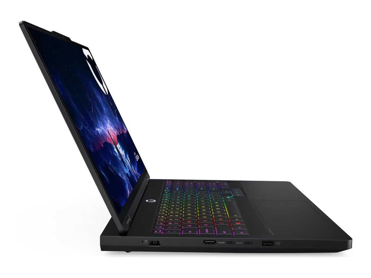 Lenovo Legion Pro 5 16IAX10H Intel | Eclipse Black | 16 " | OLED | WQXGA | 2560 x 1600 pixels | Glossy | Intel Core Ultra 9 | 275HX | 32 (2x16GB) GB | SODIMM DDR5 | Solid-state drive capacity 1000 GB | NVIDIA GeForce RTX 5070 Ti | GDDR7 | 12 GB | Windows 11 Home | 802.11ax | Bluetooth version 5.2 | Keyboard language Nordic | Keyboard backlit | Warranty 24 month(s) | Battery warranty 12 month(s) - Image 5