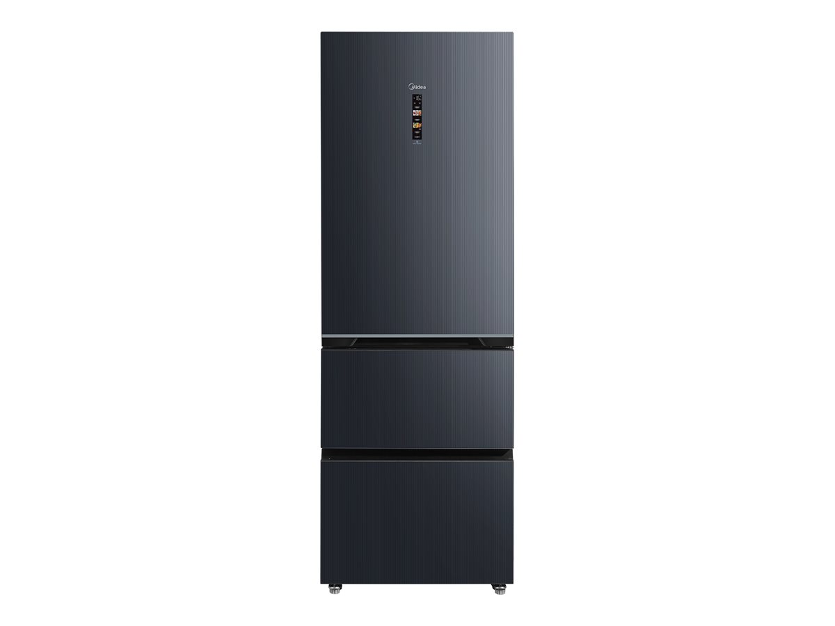 Midea Refrigerator | MDRB542BIE70 | Energy efficiency class Class E | Free standing | Height 191 cm | Combi | No Frost system | Fridge net capacity 257 L | Freezer net capacity 135 L | Display | 38 dB | Grey