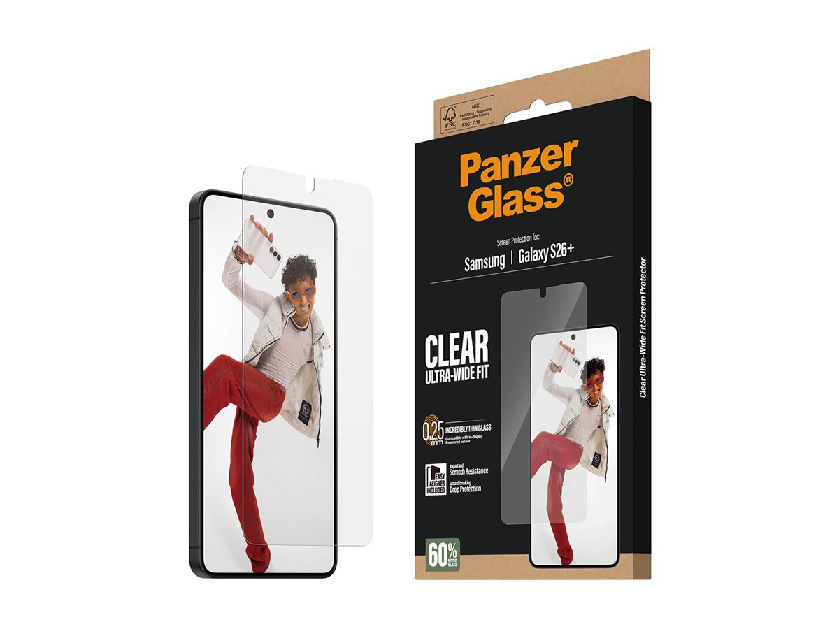 PanzerGlass Screen Protector Samsung New Galaxy S26 Plus | Ultra-Wide Fit w. EasyAligner | PanzerGlass - Image 3