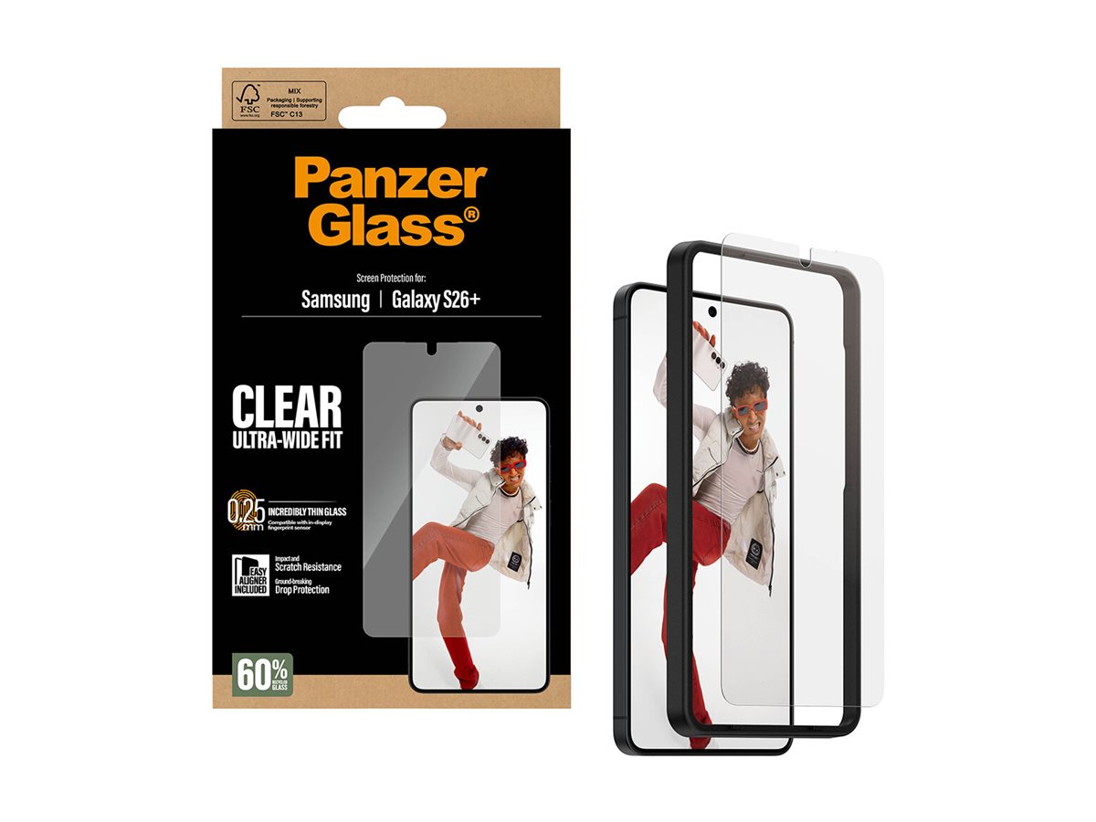 PanzerGlass Screen Protector Samsung New Galaxy S26 Plus | Ultra-Wide Fit w. EasyAligner | PanzerGlass - Image 4