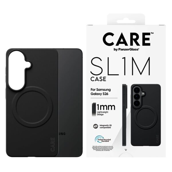 CARE by PanzerGlass SL1M Case Black Samsung new Galaxy S26 | PanzerGlass