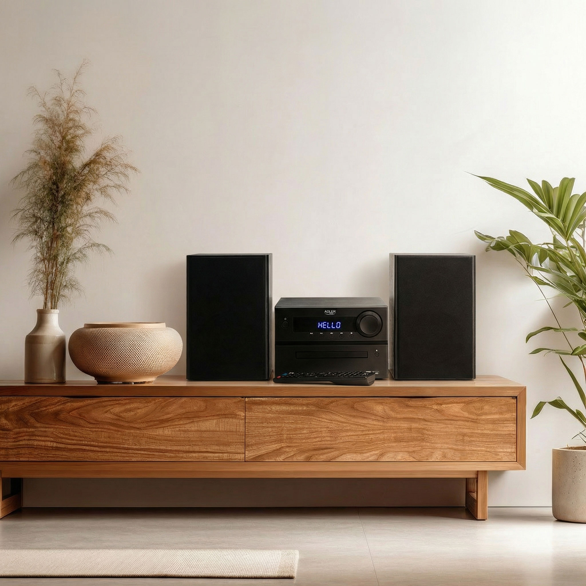 Adler | Mini Hi-Fi Stereo System | AD 1917 | Speakers | USB connectivity | Bluetooth | FM - Image 13