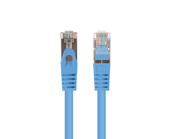 Lanberg Patchcord CAT.6 FTP 1M fluke passed 10-pack, Blue | PCF6-20CC-0100-B