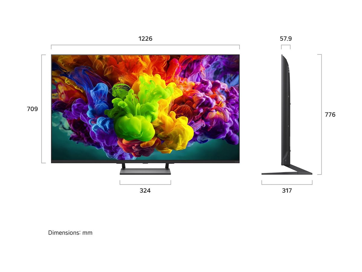 LG QNED 4K evo AI Mini LED TV | 55QNED93B6A | 55 | Smart TV | webOS | UHD | Black - Image 4