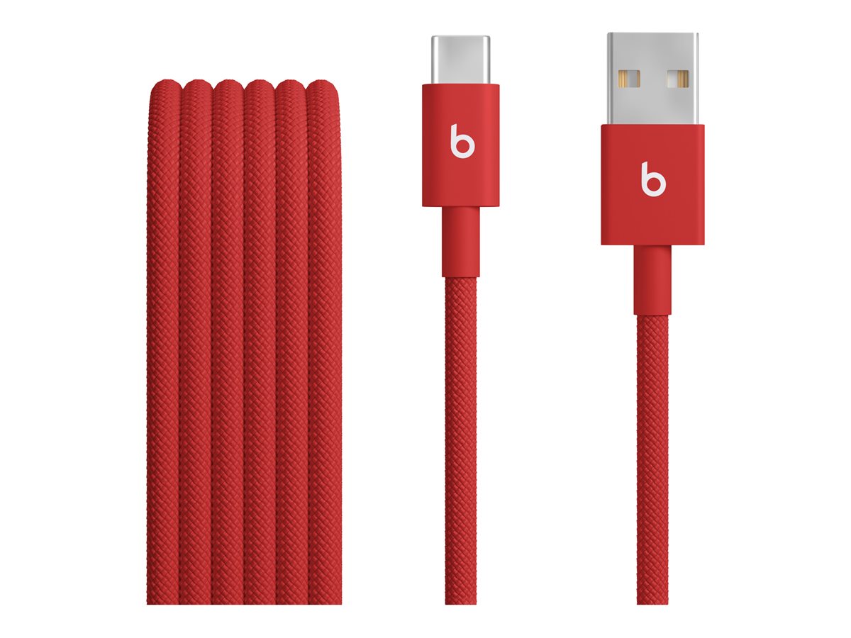 Apple USB-A to USB-C Woven Cable (1.5 m) - Rapid Red | Apple