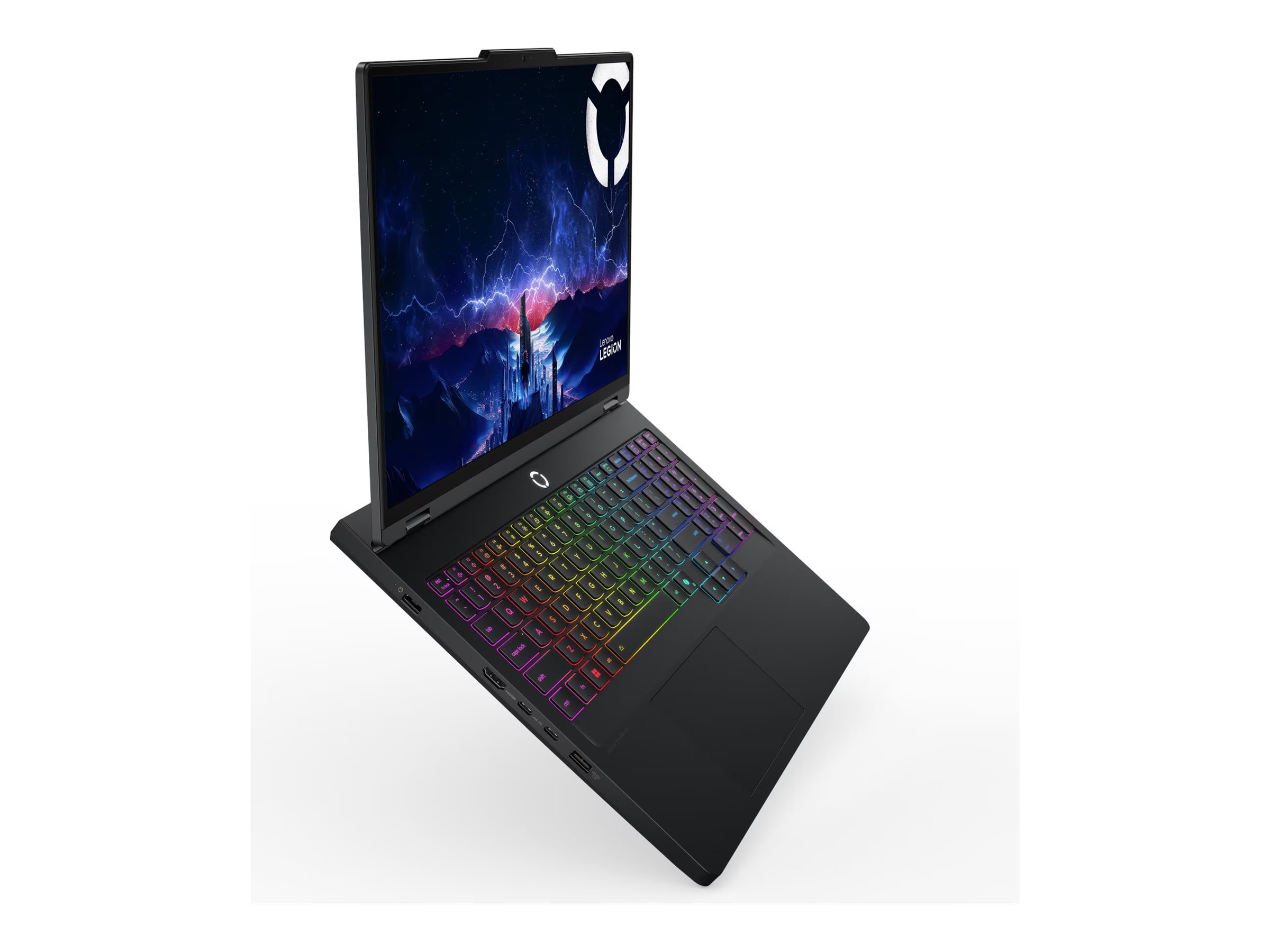 Lenovo Legion Pro 5 16IAX10H Intel | Eclipse Black | 16 " | OLED | WQXGA | 2560 x 1600 pixels | Glossy | Intel Core Ultra 9 | 275HX | 32 (2x16GB) GB | SODIMM DDR5 | Solid-state drive capacity 1000 GB | NVIDIA GeForce RTX 5070 Ti | GDDR7 | 12 GB | Windows 11 Home | 802.11ax | Bluetooth version 5.2 | Keyboard language Nordic | Keyboard backlit | Warranty 24 month(s) | Battery warranty 12 month(s) - Image 3