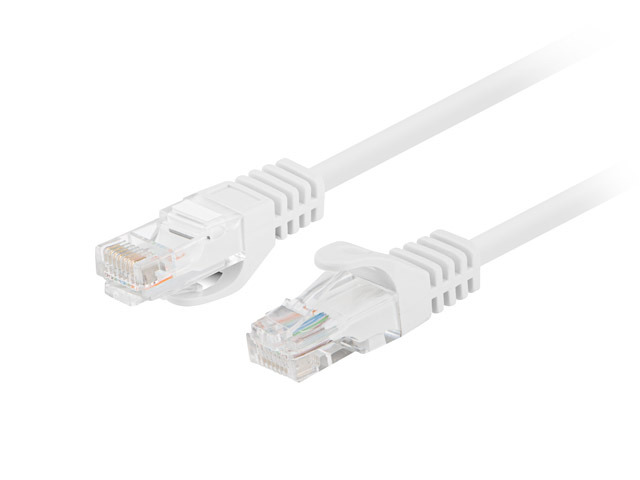 Lanberg Patchcord CAT.5E UTP 2M fluke passed 10-pack, White | PCU5-20CC-0200-W - Image 2