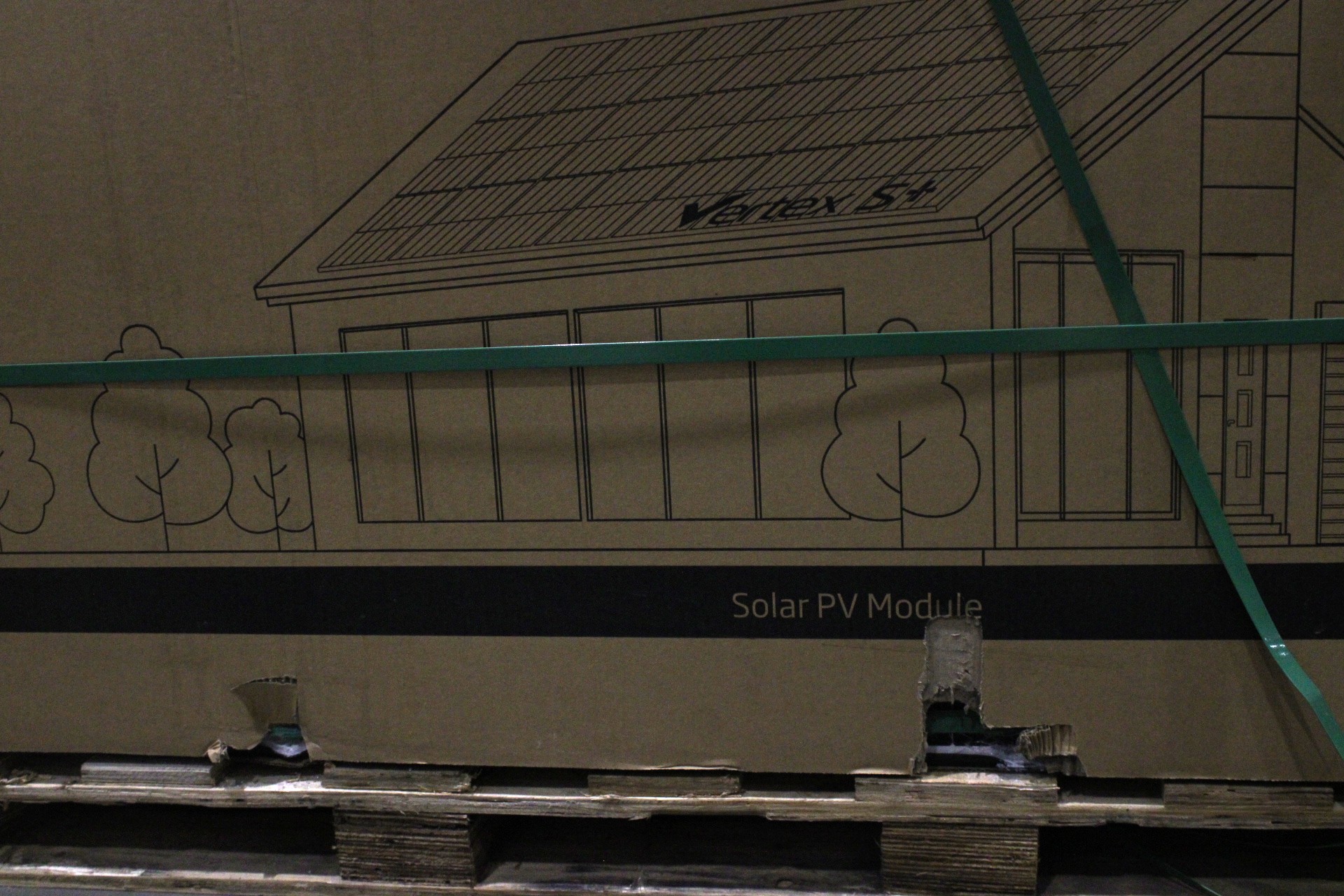 SALE OUT. GCL 460 W | NT12R48/GDF | N-Type Bifacial Dual Glass Monocrystalline Cable 1200mm | DAMAGED PACKAGING - Image 2