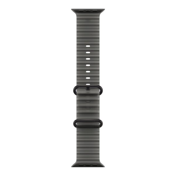 APPLE 49mm Translucent Black Ocean Band - Black Titanium Finish | Apple