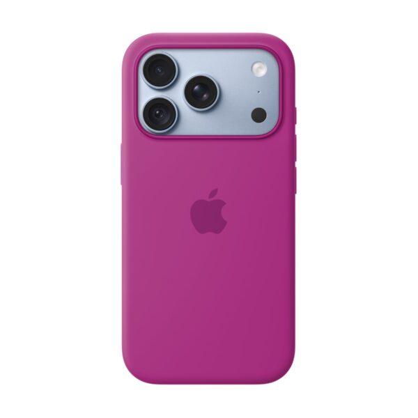 APPLE iPhone 18 Pro Silicone Case with MagSafe - Magenta | Apple